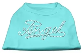 Angel Rhinestud Shirt Aqua XS (8)