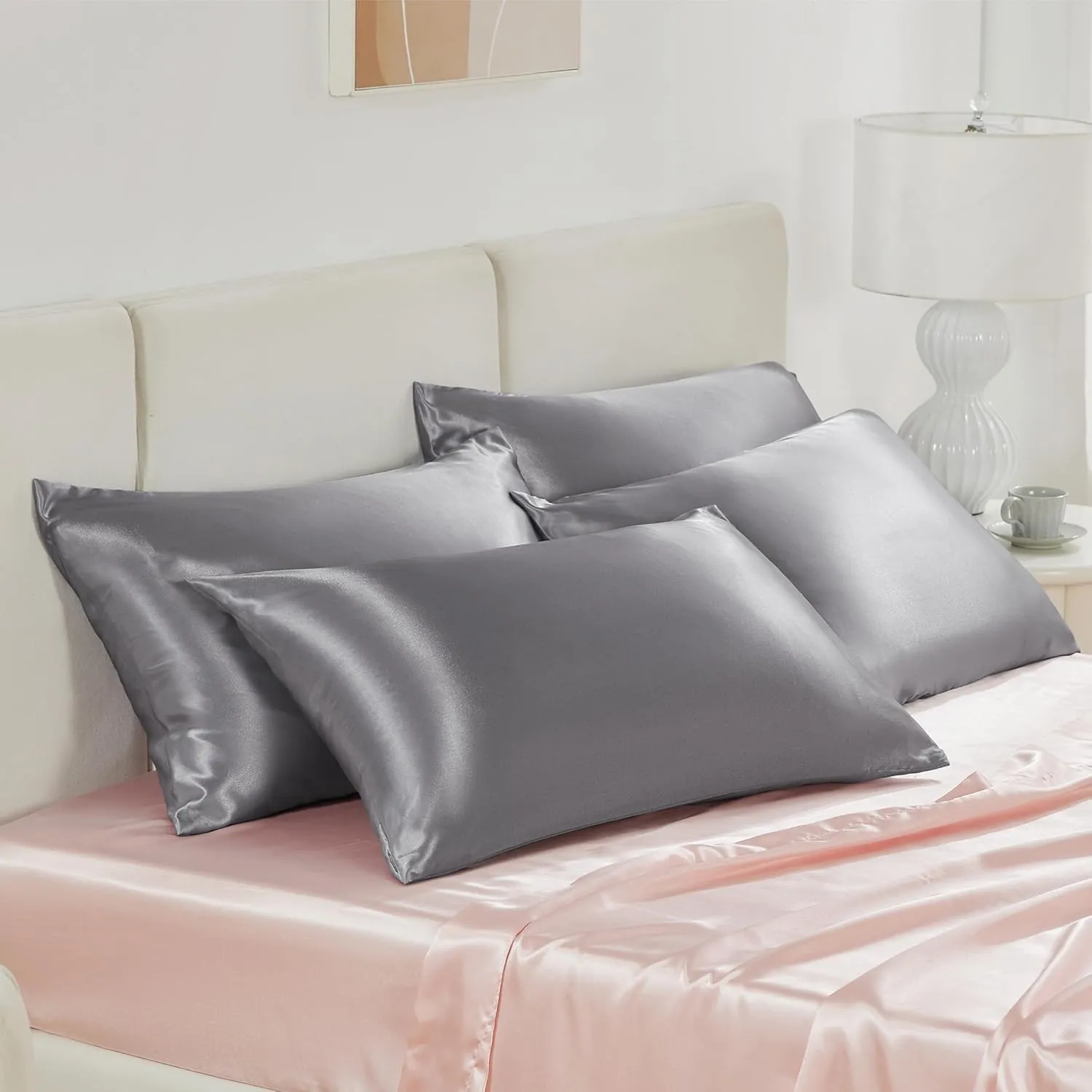 Bedsure Satin Pillowcase Satin