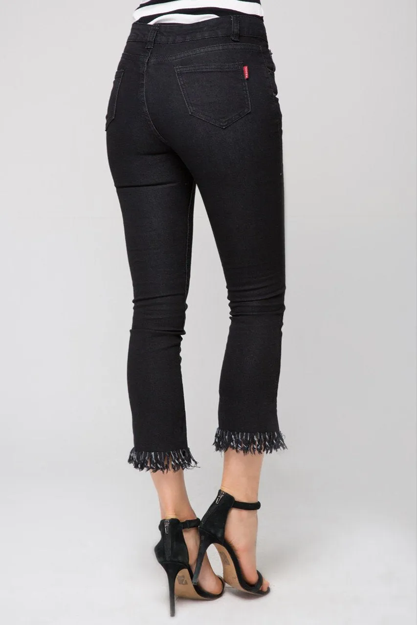 Black Denim Jeans