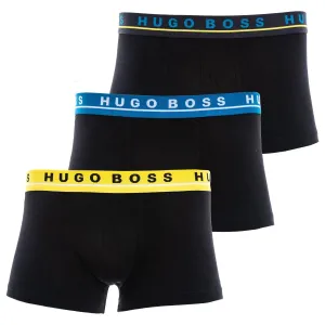 BOSS Trunk 3 Pack Underwear in Black