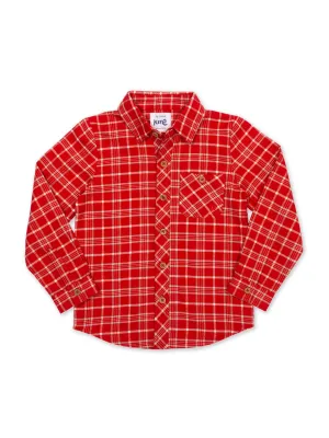 Check shirt red