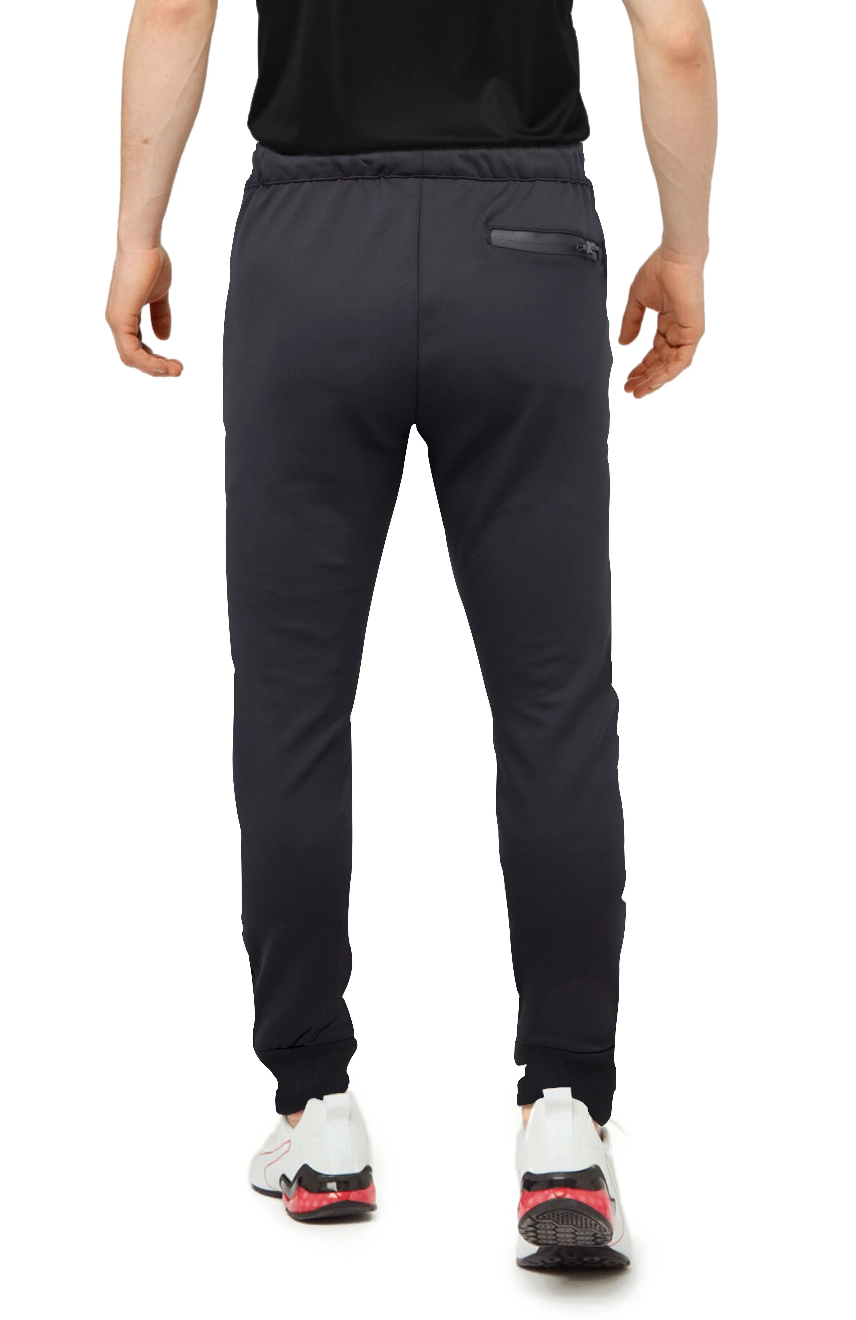 Cultura Men's Zip Pocket Tech Fleece Jogger Sweatpants