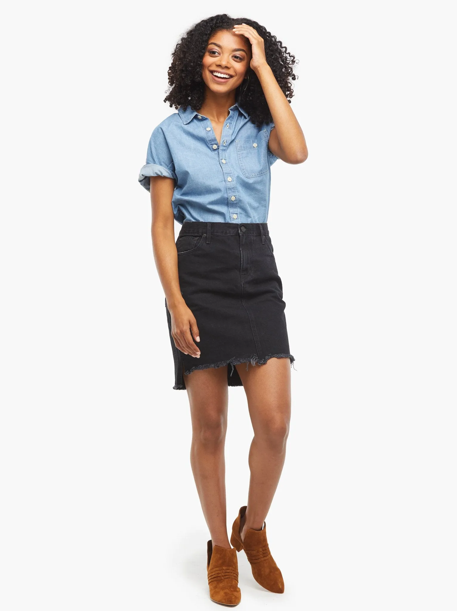 Laida Denim Skirt