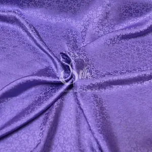 Premium Silk Fabric - Orchid  Purple Floral Silk - HIGH-GRADE - 100% Mulberry Silk fabric by the yard - Luxury silk -  Natural silk - Organic Silk - Handmade in Vietnam