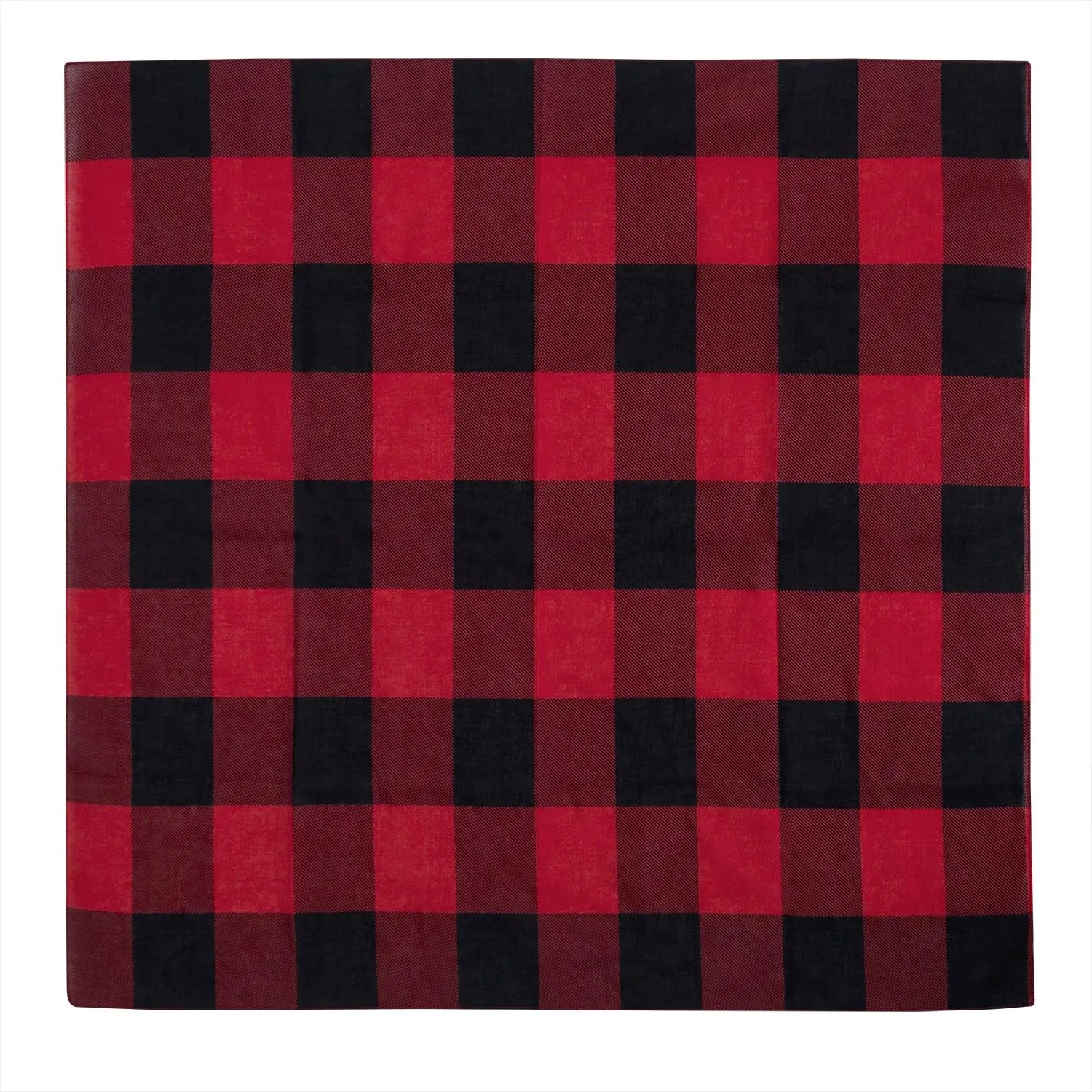 Rothco Red Plaid Bandana –  27" X 27"