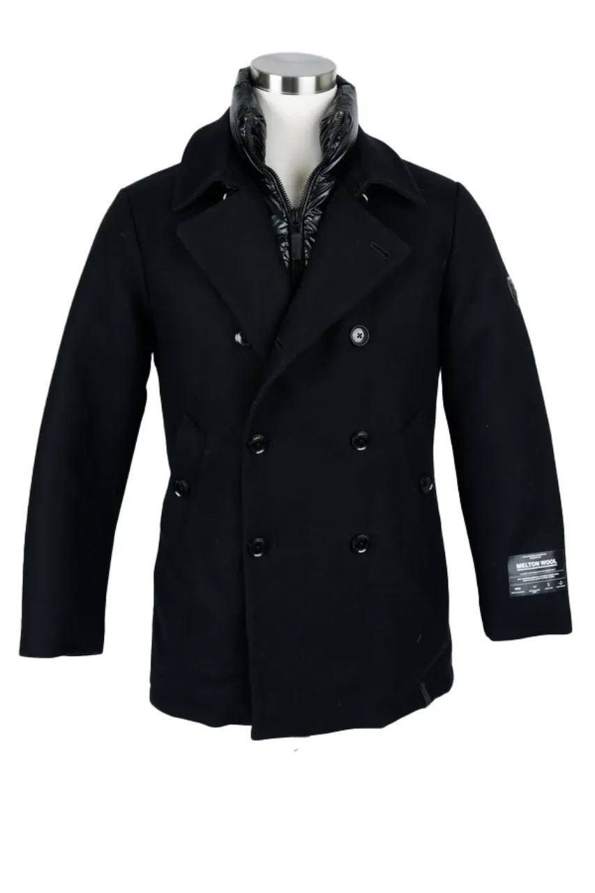 Short Wool Dress Coat