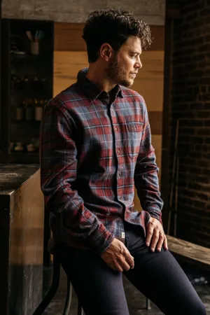 The Ripper Plaid - Brown Blue