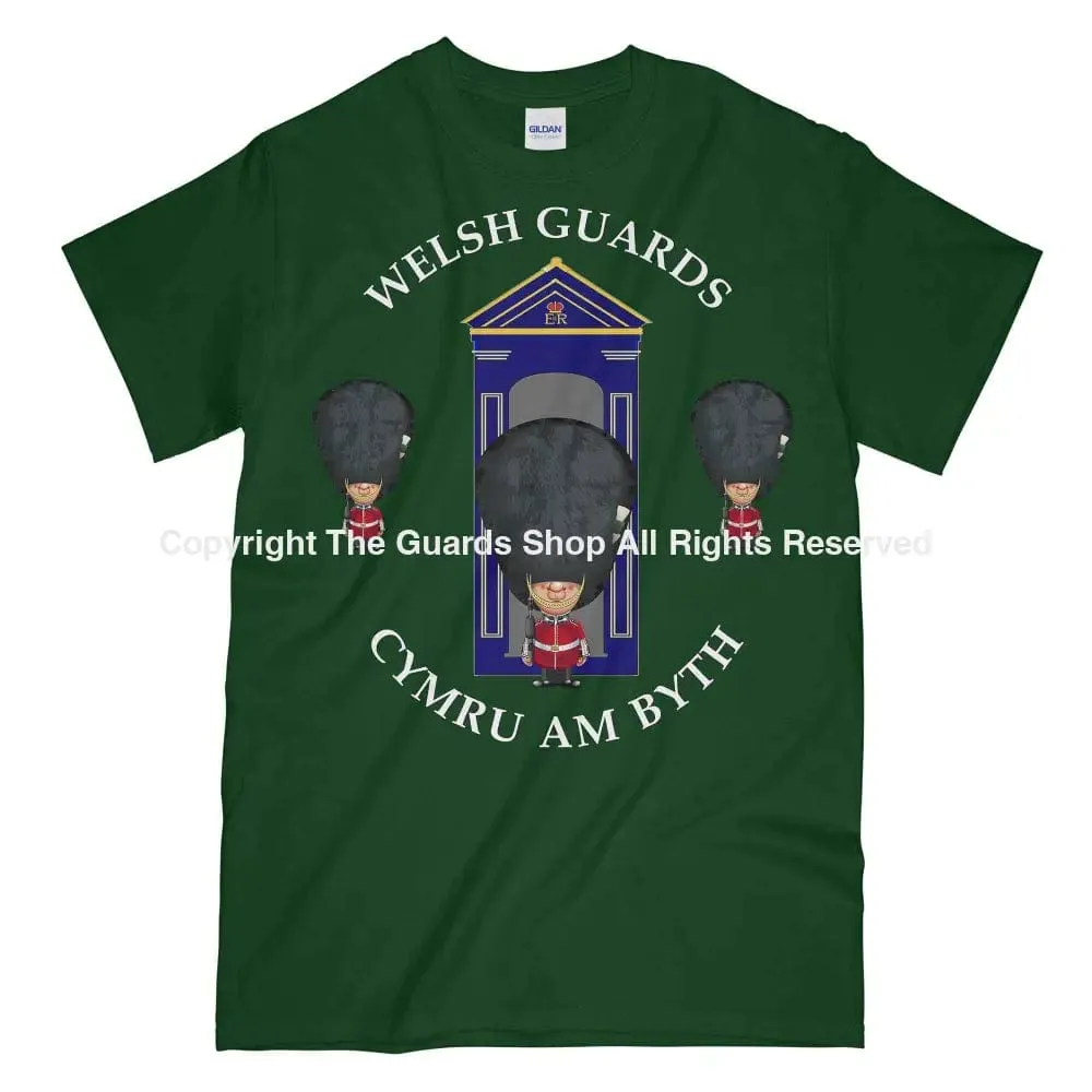 WELSH GUARDS on Sentry Military Printed T-Shirt