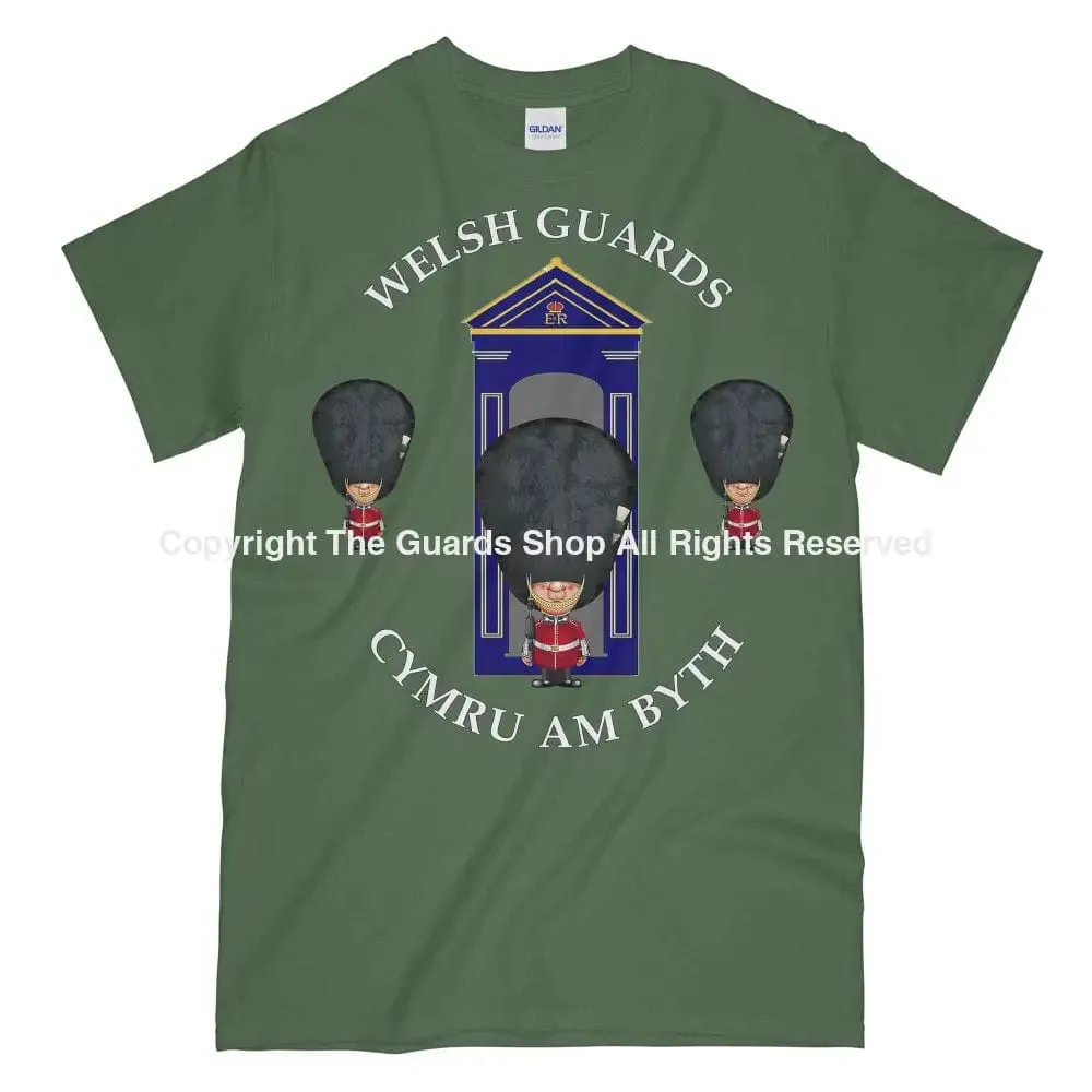 WELSH GUARDS on Sentry Military Printed T-Shirt